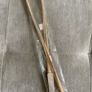 Chic Gold Belt with Rhinestone Accent